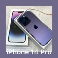 🍎iPhone 14 pro 256g 紫色 🔋100% 💫拆封福利機