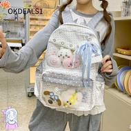 DEALSHOP Students Backpack, Transparent Japanese Ita Bag
