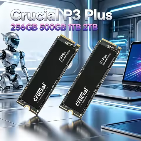 Stable Performance Crucial P3 Plus High Speed M.2 NVMe SSD 2280 1TB 2TB PCIe Gen4 OEM Internal Drive