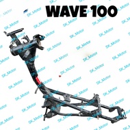 KAIII WAVE 100 WAVE100 Frame Body Comp Chassis Tulang Body Badan Chasis