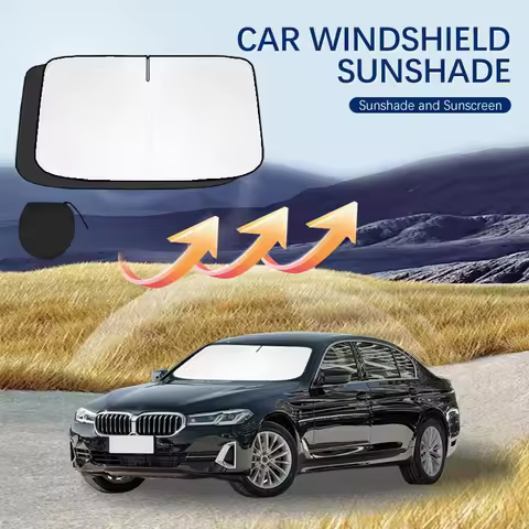 For BMW 5 Series E60 E61 F07 F10 F11 G30 G31 F90 Windshield Sun Shade Sunshade Sun Visor Protector F