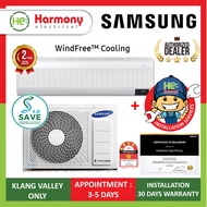 [SAVE 4.0] SAMSUNG AR24BYFAMWKNME 2.5HP Wind-Free Deluxe Inverter Air Conditioner Air Cond + Installation In Klang Valley 冷气安装