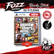 (PS5) GTA 5 Grand Theft Auto V - NEW&SEALED [R3 CHI/ENG]
