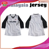 Malaysia Jersey Wanita | Baju Malaysia Women | Jersey V Neck | Cool Fabric | Breathable & Washable |