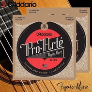 D'adario classic nylon ej45 clear guitar strings one set