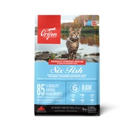 Orijen six fish adult cat food 1.8 kg