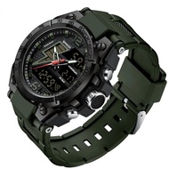SANDA  6137 Men's Watches 5ATM Waterproof Sport Military Quartz Watch