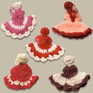 A&S Ventures Laddu Gopal Woolen Dress (Size 2-3) | Handcrafted Winter Poshak with Cap | Warm & Soft 