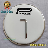 Mika Darbuka pawer 8 inch milky whiteBEAT with bonus L key Darbuka 8 inch Darbuka murah Darbuka 8 in