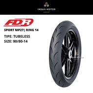 Fdr Sport MP27 Outer Tire | Ring 14 | Tubeless Tubeless | 90/80-14