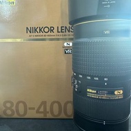 99% Nikon AF-S 80-400mm VR II version 2 80-400