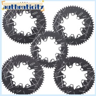 AUT Bicycle Chainring High-Strength Foldable Elliptical Aluminum Alloy Chainring With BCD 110/130mm Compatible For 52T,