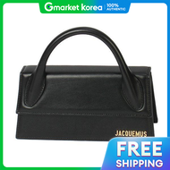 Jacquemus Le Chiquito Long Leather Handbag Black 213Ba004 3000 990