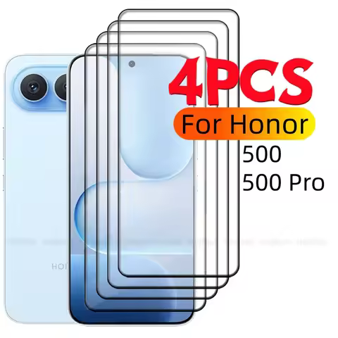 4/3/2/1PCS For Honor 500 Pro Glass Huawei Honor 500 Pro Tempered Glass Protective Full Cover 9H Scre
