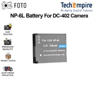 FOTO NP-6L NP6L Battery For DC-402 DC402 CCD Camera 3.7V 700mAh
