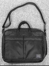 💜PORTER 日本吉田 TANKER SHOULDER BAG特大號通勤包 公文郵差包 電腦包 雙肩背包 斜跨包 Commuter bag, messenger bag, computer bag,