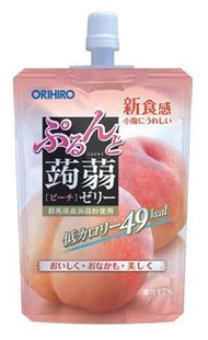ORIHIRO 蒟蒻果凍 桃子味