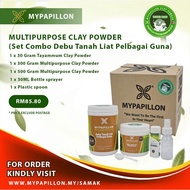 KOMBO Debu Tanah Liat Pelbagai Guna Untuk Kegunaan Samak, Sertu &amp; Tayamum - Produk Oleh MYPAPILLON