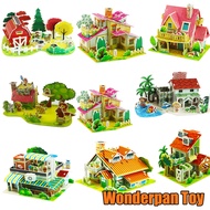 3d Foam Paper House Model Jigsaw Puzzle 3d Learning Skills Toys