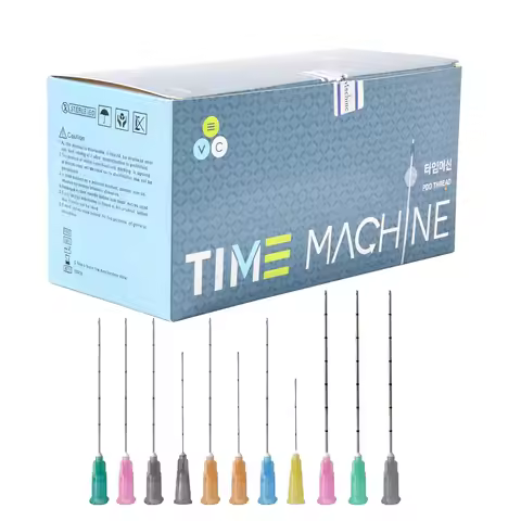 50PCS/BOX Korea Disposable Sterile Micro Blunt 22G 25G 50/70MM Fine Blunt Cannula for filler Beauty 