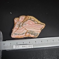 Rhodochrosite Slice Slab Argentina Genuine Stone