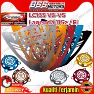 Focus R Exciter Yamaha Engine Cover Alloy LC135 v2 v3 v4 v5 v6 v7 Lagenda 115Z Fi Oil Filter Cover E