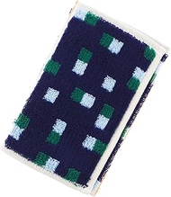 Tanaka Otta Towel Handkerchief, Navy, 9.8 x 4.9 inches (25 x 12.5 cm)