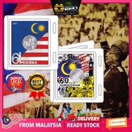 1+1+1 Dirham Silver 999 - 61 Tahun Kemerdekaan Malaysia Dan 1+1 Dirham 60 Tahun Kemerdekaan Malaysia