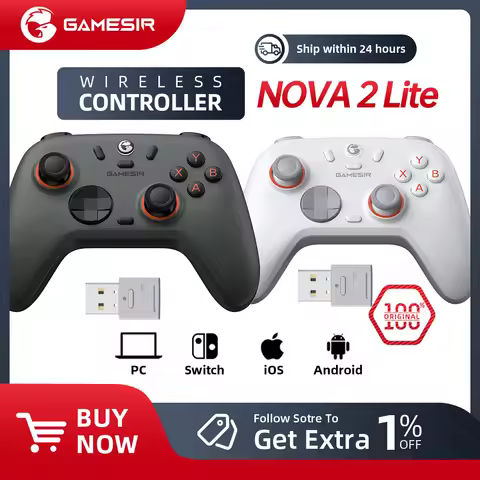 GameSir Nova 2 Lite Multi-Platform Wireless Game Controller for Switch, PC, Android and iOS