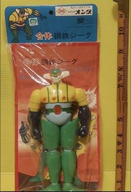 懷舊 金剛飛天鑽 飛天金剛鑽 Jeeg Geeg 中膠 搪膠 sofubi no popy Bandai (H)