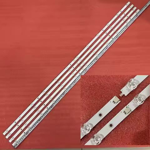 LED Backlight Strips 12LED For RNSMU5839 CHIQ U58G5500 U58G7N SL581MU 58D2P 58F8 58DP600 LB-C580U18-
