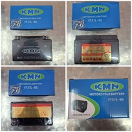 BATTERY KMN MOTORCYCLE YTX7L-BS (12V/7AH) (ORI THAILAND) FOR YAMAHA / HONDA / BENELLI / KAWASAKI / V