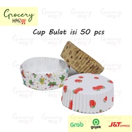 ROUND CUP FOR MUFFIN CAKES SIZE 8 CM