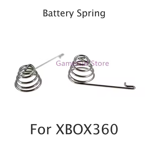 10pcs=5pairs For xbox360 XBOX 360 Wireless Controller L R Battery Springs Battery Tablets Conductive