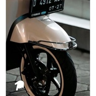 Yamaha Fazzio Bumper Yamaha Fazzio Front Fender Protector Fazzio Front Fender Bumper