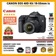 canon eos 40d kit 18-55mm kamera pro