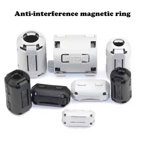 New TDK anti-interference magnetic ring clip high frequency filter ferrite Nickel-zinc inductor magn