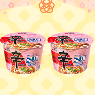 農心韓國版 玫瑰即食辛辣麵 碗裝108G X 2 (平行進口) 到期日 2026-10-28
