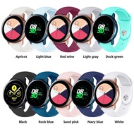 20mm Silicone Strap for Samsung Galaxy Active 2 / Active / Galaxy 42mm/Gear Sport/Gear S2 Classic Watch Band Accessory