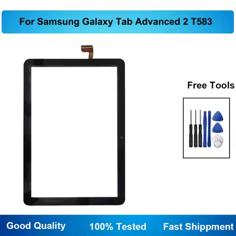 For Samsung Galaxy Tab Advanced 2 T583 SM-T583 Touch Screen Digitizer Glass + Tools