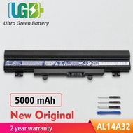 UGB New Original AL14A32 Battery For Acer Aspire E1-571 E1-571G E5-421 E5-471 E5-511 E5-571 E5-571P