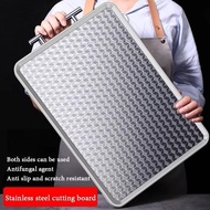 B2U Stainless steel cutting board mildew proof antibacterial thick kitchen chopping board Kitchenwar