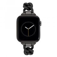 NineWest - NW1005GYBK42 時尚樹脂鍊式手鍊適用於 Apple Watch® (黑色/青銅灰色) (42/44/45/Ultra/Ultra 2)