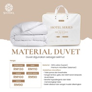 DUVET THE SULTERA KUALITI HOTEL 5 BINTANG - SIZE : KING / QUEEN  READY STOCK  Duvet Super King Duvet