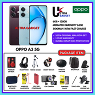 [NEW] Oppo A3 5G (RAM 6GB + ROM 128GB) Original OPPO Malaysia