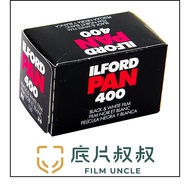 ILFORD Pan 400/Ilf Black White Negative Film Uk 135 Specifications 36 Sheets/HP5 XP2 delta