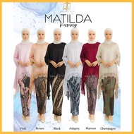 Matilda Kurung Batik Kaftan Batik Kurung Pleated Batik Kurung Lace Baju Raya 2023 Baju Tunang Brides