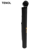 TENOL Fly Fishing Rod Tube Bag Tackle Storage Pouch Case for 9ft/10ft Fly Rod