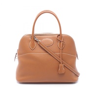 【二手】愛馬仕 HERMES 手提包 Bolide 31 2WAY 金色皮革 Bolide 31 金色 女士二手 A