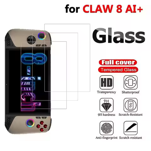 8 Inch Screen Protector Anti Scratch 9H Tempered Glass Anti Reflective HD Protective Film for MSI Cl
